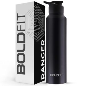 Boldfit Water Bottles Stainless Steel Water Bottle 1 Litre Steel Water Bottles for School